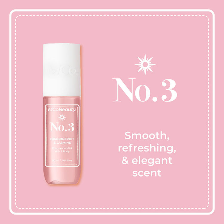 MCoBeauty Fragrance Mist - No.3 Dragonfruit & Jasmine 90ml