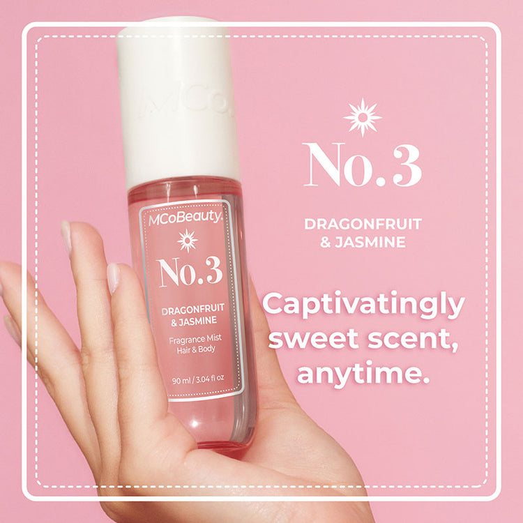 MCoBeauty Fragrance Mist - No.3 Dragonfruit & Jasmine 90ml