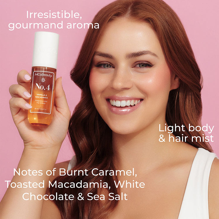 MCoBeauty Fragrance Mist - No.4 Vanilla & Macadamia 90ml
