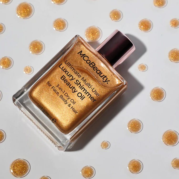 MCoBeauty Ultimate Multi-Use Luxury Shimmer Beauty Oil 50ml