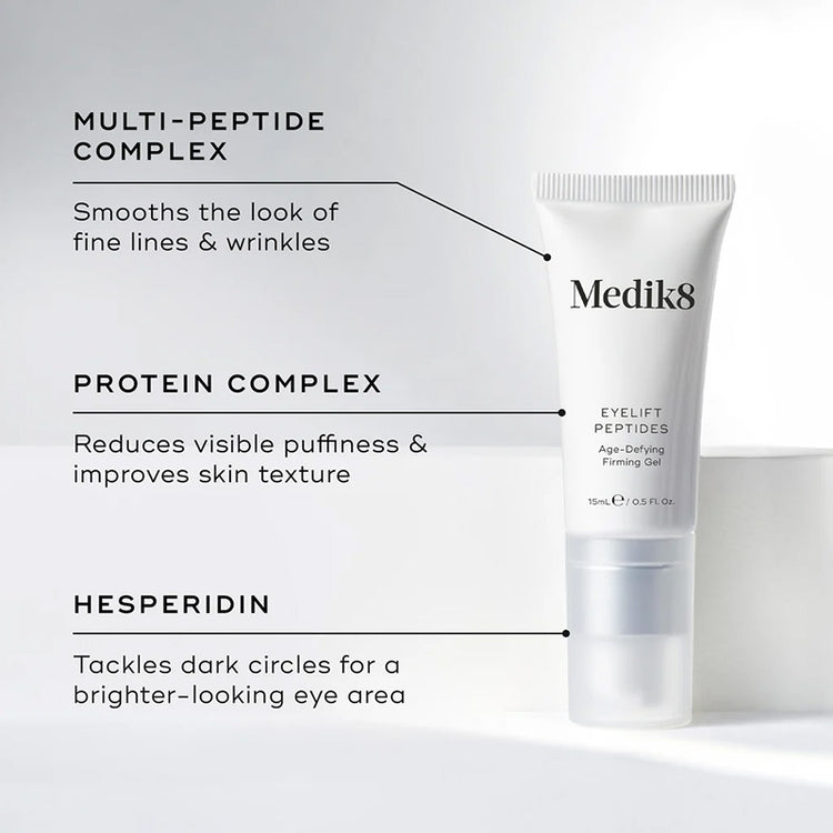 Medik8 Eyelift Peptides Age-Defying Firming Gel 15ml