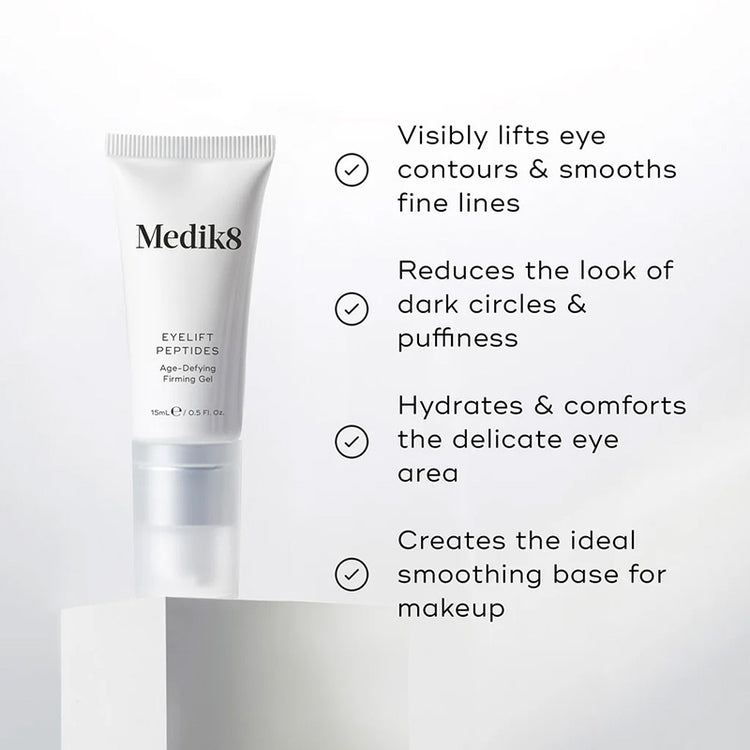 Medik8 Eyelift Peptides Age-Defying Firming Gel 15ml