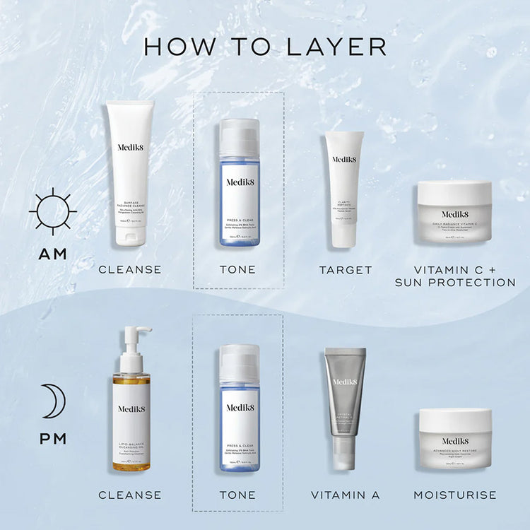 Medik8 Press & Clear 150ml