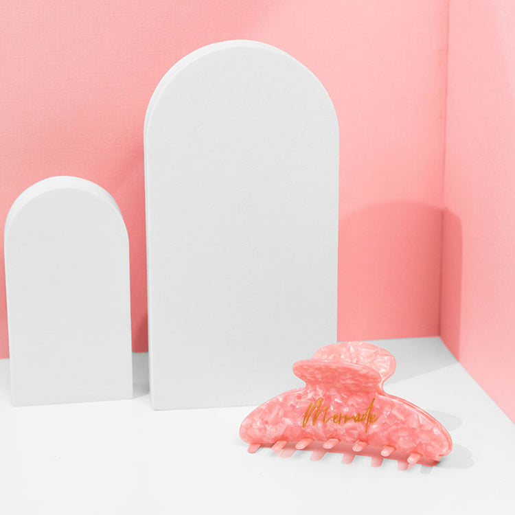 Mermade Hair Claw Clip (Pink)