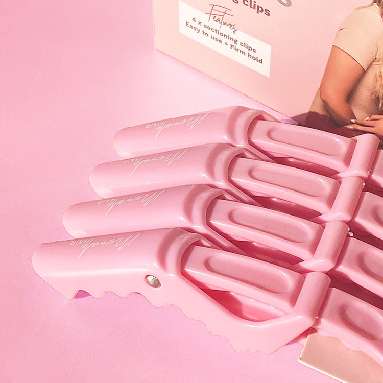 Mermade Hair Grip Clips - Pink