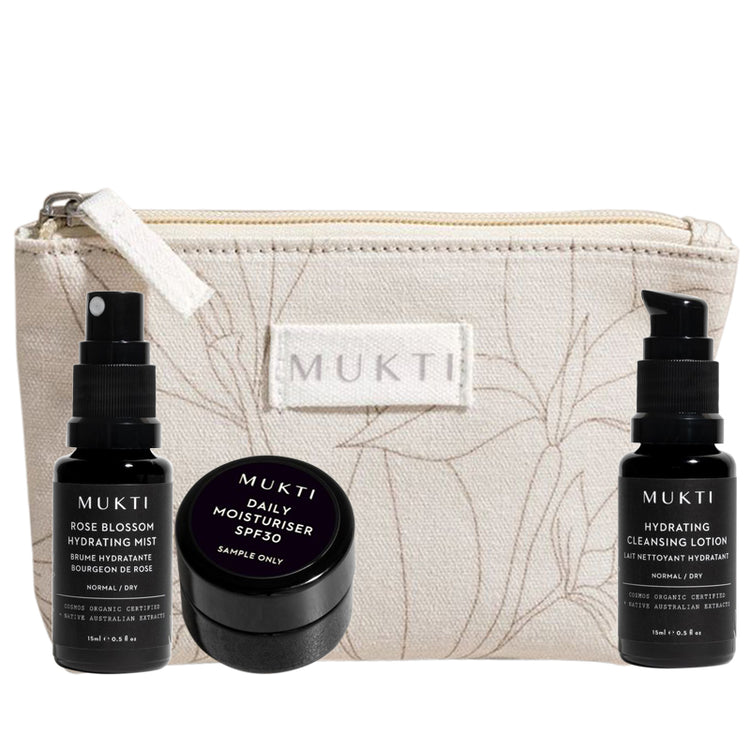 Mukti Organics Skin Essentials Mini Kit