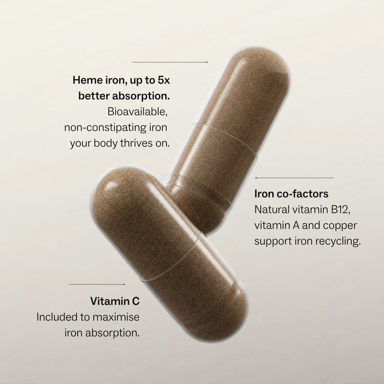 My Way Up Organic Liver - Iron + Energy (120 hard capsules)