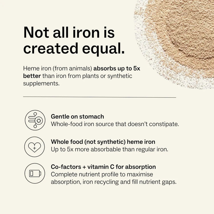 My Way Up Organic Liver - Iron + Energy (120 hard capsules)
