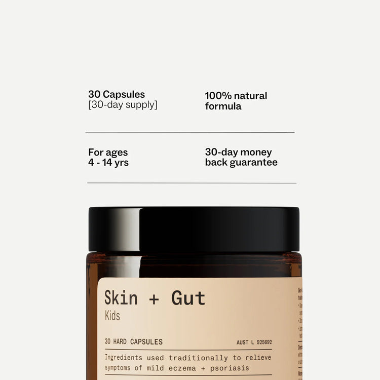 My Way Up Skin + Gut Kids (30 hard capsules)