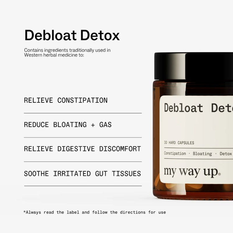 My Way Up Debloat Detox (30 hard capsules)