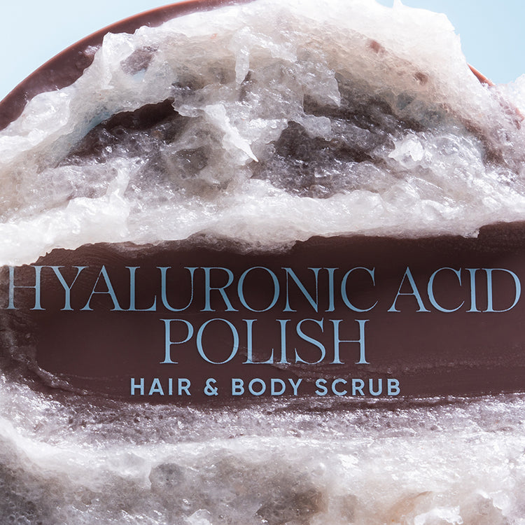 NAK Signature Senses Hyaluronic Acid Polish Hair & Body Scrub 225g