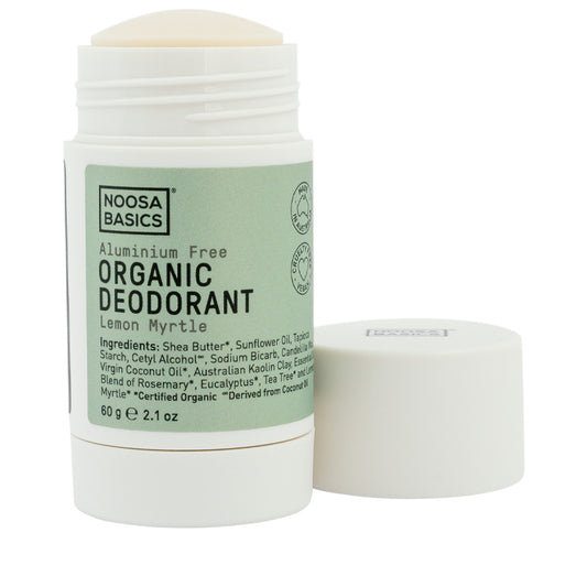 Noosa Basics Organic Deodorant Stick - Lemon Myrtle 60g