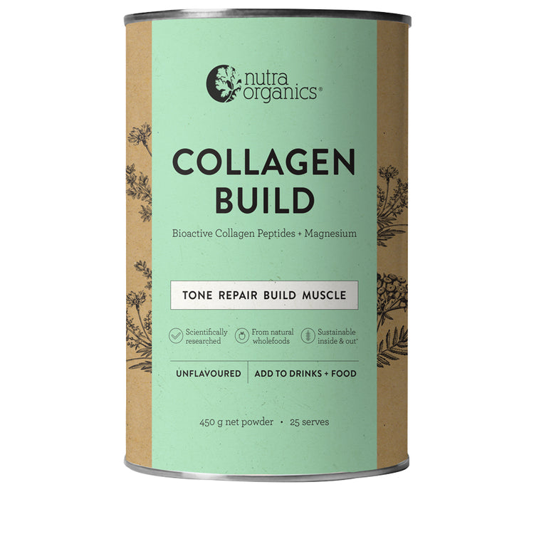 Nutra Organics Collagen Build with Body Balance 450g