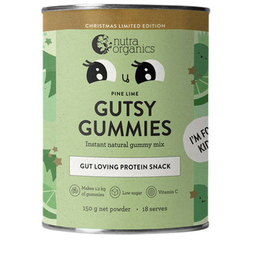 Nutra Organics Gutsy Gummies - Pine Lime 150g (Limited Edition)