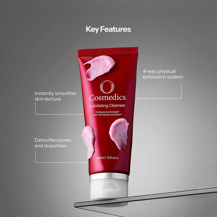 O Cosmedics Exfoliating Cleanser 100ml