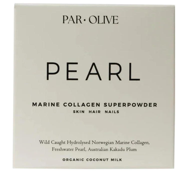 Par Olive PEARL Marine Collagen Superpowder Travel Set (Organic Coconut Milk) 70g