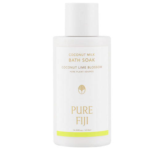 Pure Fiji Coconut Milk Bath Soak - Coconut Lime Blossom 415ml