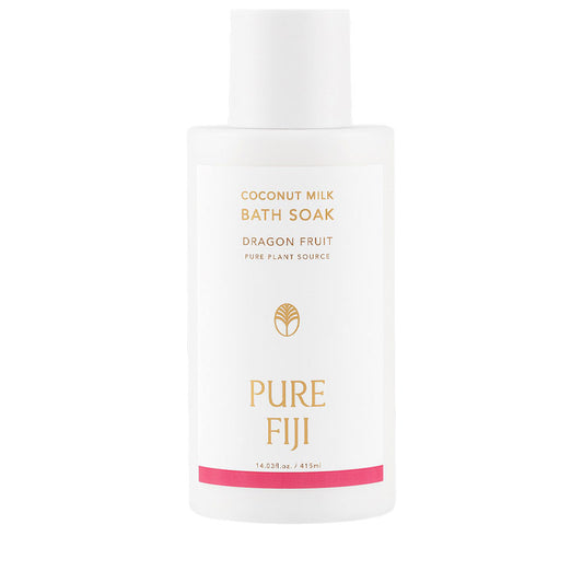 Pure Fiji Coconut Milk Bath Soak - Dragon Fruit 415ml