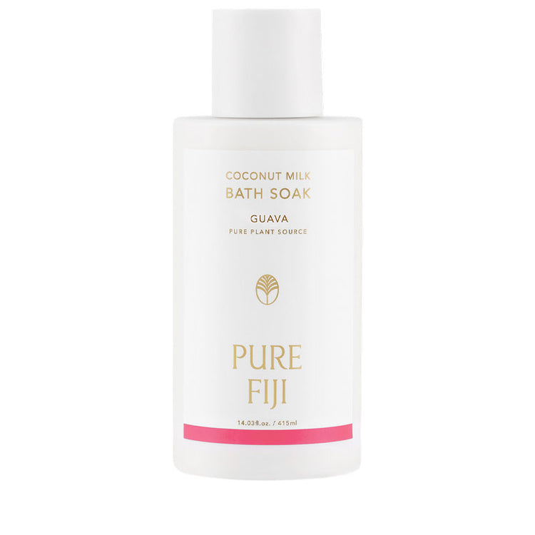 Pure Fiji Coconut Milk Bath Soak - Guava 415ml