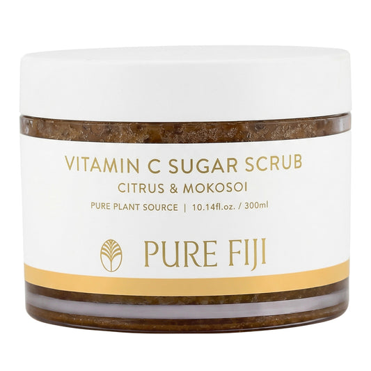 Pure Fiji Coconut Sugar Scrub - Vitamin C Citrus & Mokosoi 300ml