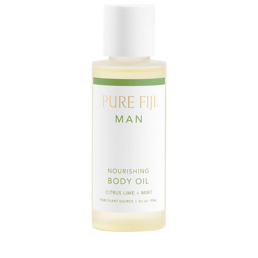 Pure Fiji MAN Nourishing Body Oil 90ml - Citrus Lime & Mint 90ml