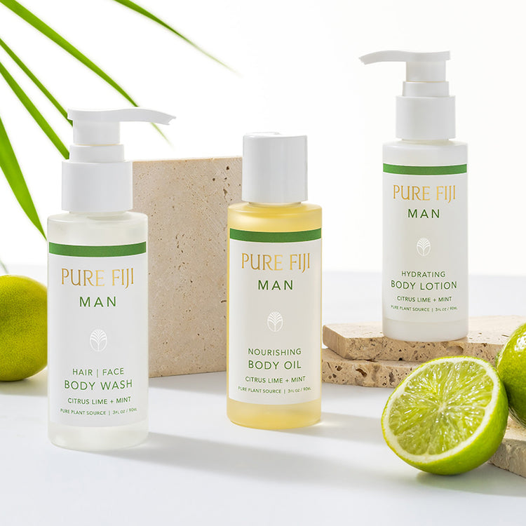 Pure Fiji MAN Trio - Citrus Lime & Mint