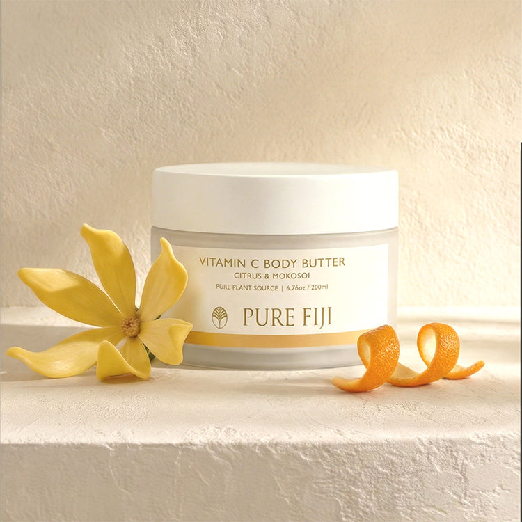 Pure Fiji Nourishing Body Butter - Vitamin C Citrus & Mokosoi 200ml