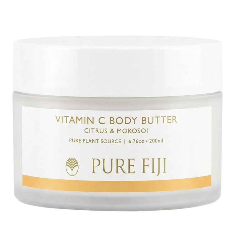 Pure Fiji Nourishing Body Butter - Vitamin C Citrus & Mokosoi 200ml