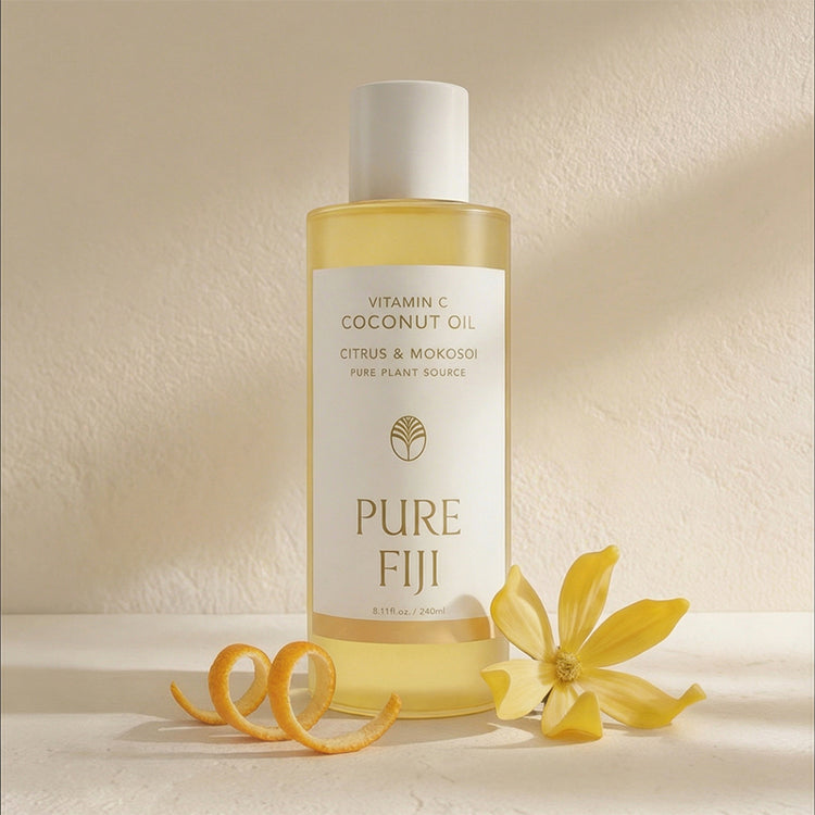 Pure Fiji Nourishing Exotic Oil - Vitamin C Citrus & Mokosoi 240ml