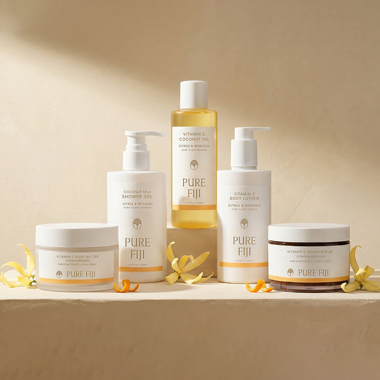 Pure Fiji Nourishing Exotic Oil - Vitamin C Citrus & Mokosoi 240ml