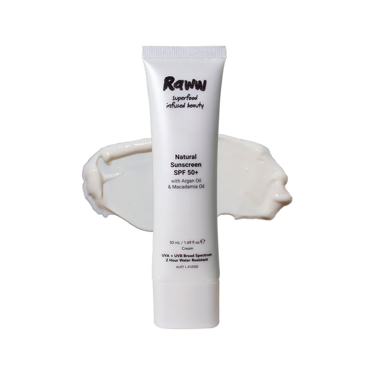 Raww Natural Sunscreen SPF 50+ 50ml