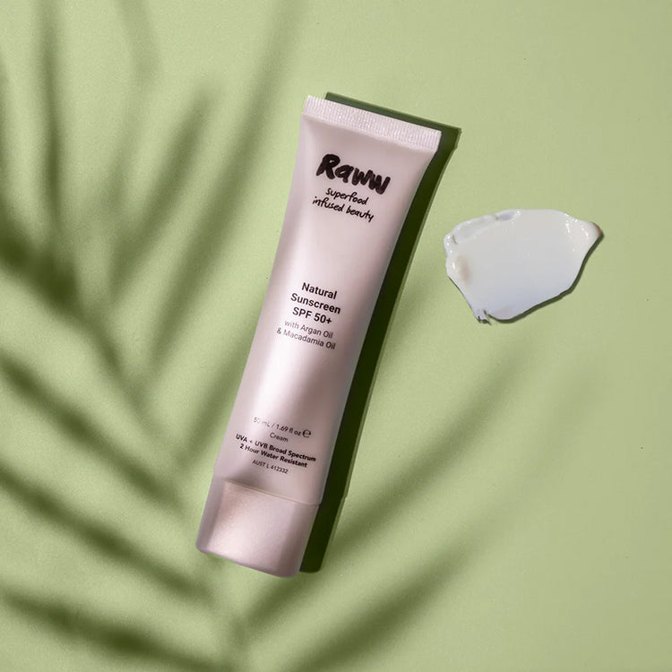 Raww Natural Sunscreen SPF 50+ 50ml