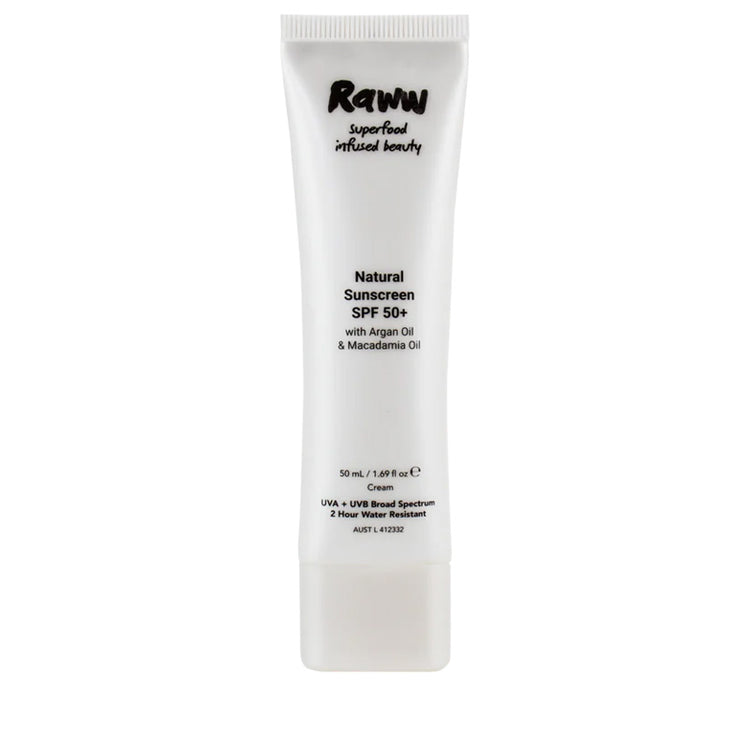 Raww Natural Sunscreen SPF 50+ 50ml