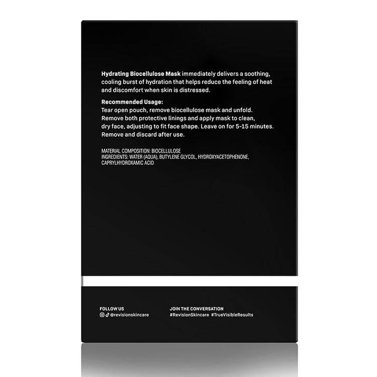 Revision Hydrating Biocellulose Mask - 6 Masks