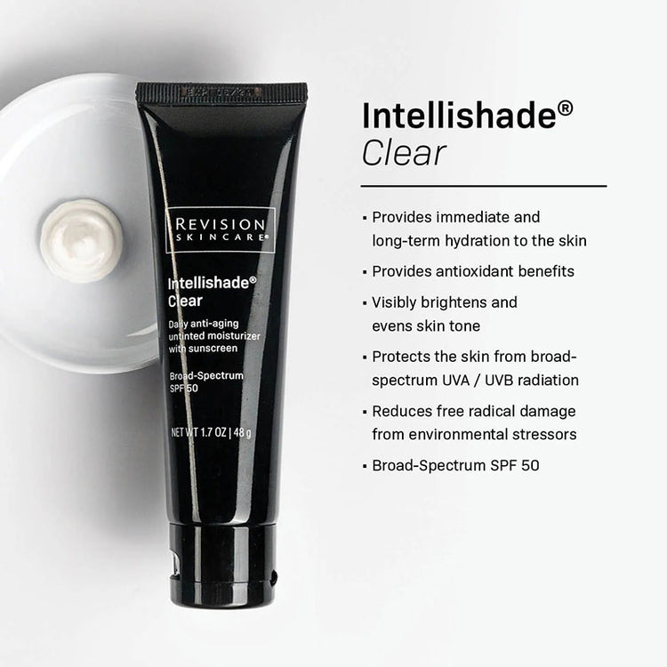 Revision Intellishade Clear SPF50 48g