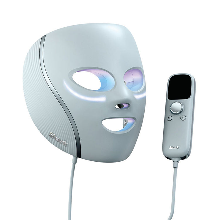 Shark CryoGlow™ Cooling + LED Face Mask - Blue Frost