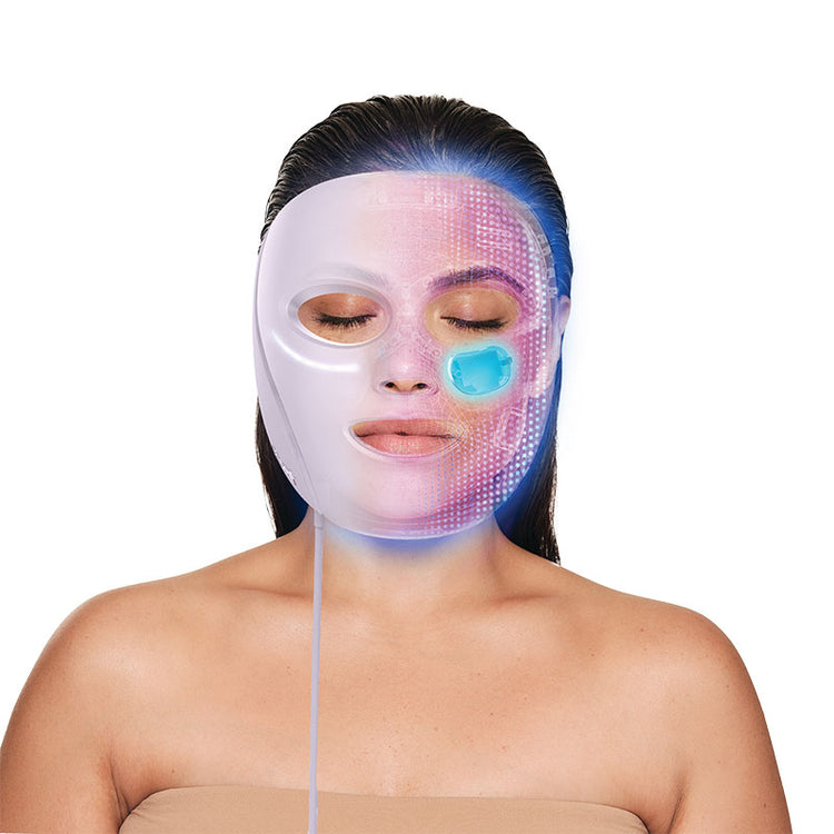 Shark CryoGlow™ Cooling + LED Face Mask - Lilac Chill