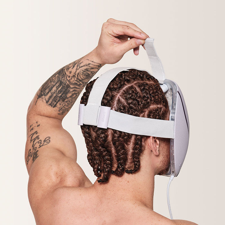 Shark CryoGlow™ Cooling + LED Face Mask - Lilac Chill