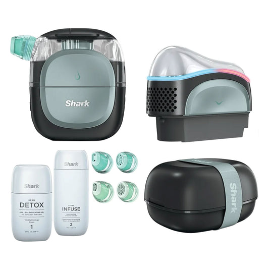 Shark FacialPro Glow At Home Hydro-Powered Facial System - Black & Warm Sage