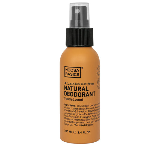 Noosa Basics Natural Deodorant Spray - Sandalwood 100ml