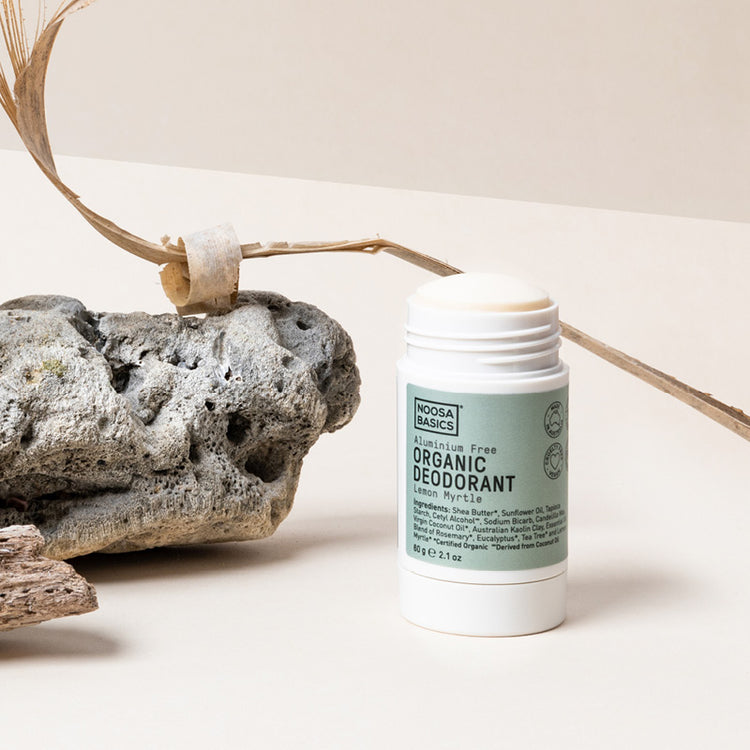 Noosa Basics Organic Deodorant Stick - Lemon Myrtle 60g