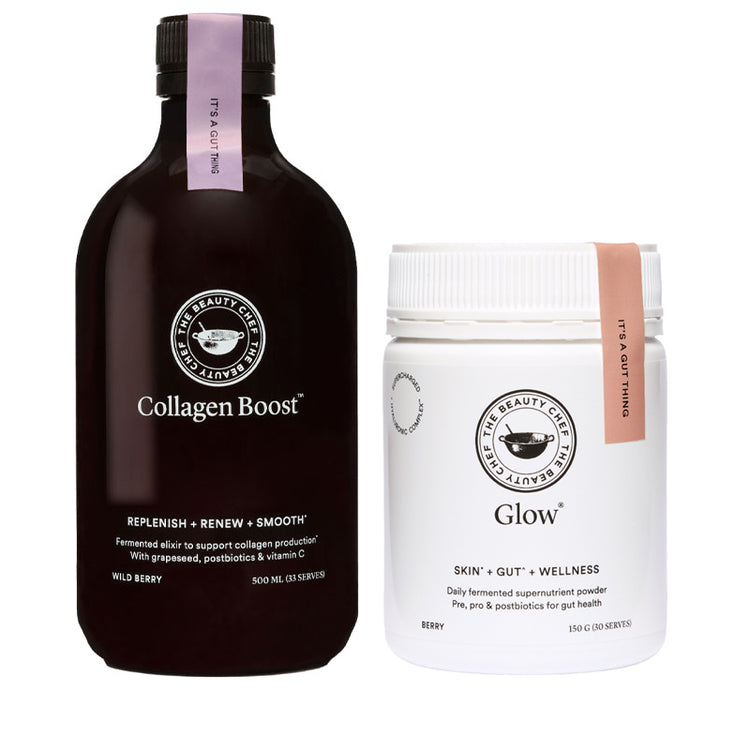 The Beauty Chef Skin Renewal Kit, Glow + Collagen 500ml