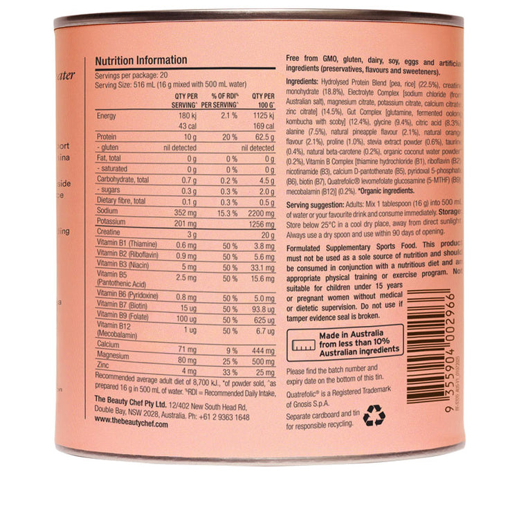 The Beauty Chef Body Electric™ + Creatine Tropical 320g
