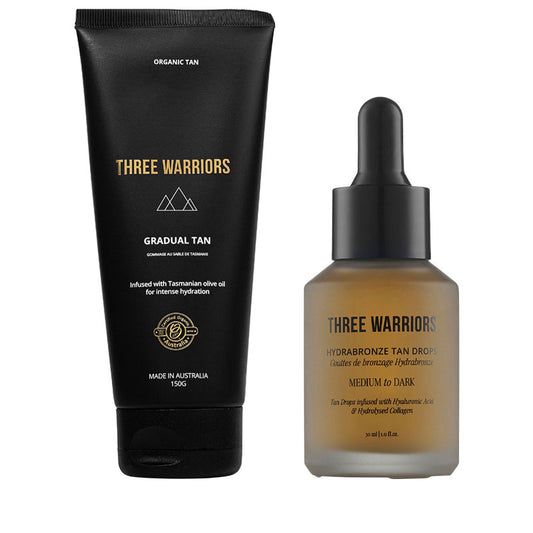 Three Warriors Radiant Glow Duo – Medium to Dark