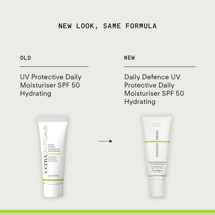 Ultraceuticals Daily Defence Moisturising Sunscreen SPF50 Hydrating 100ml