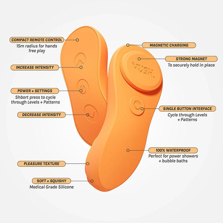 VUSH Luna Wearable Remote Vibrator