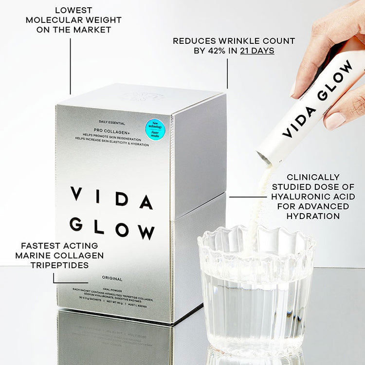 Vida Glow Pro Collagen+ (30x3g sachets)