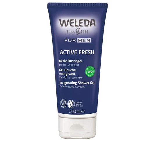 Weleda Aroma Shower Gel For Men - Active Fresh 200ml