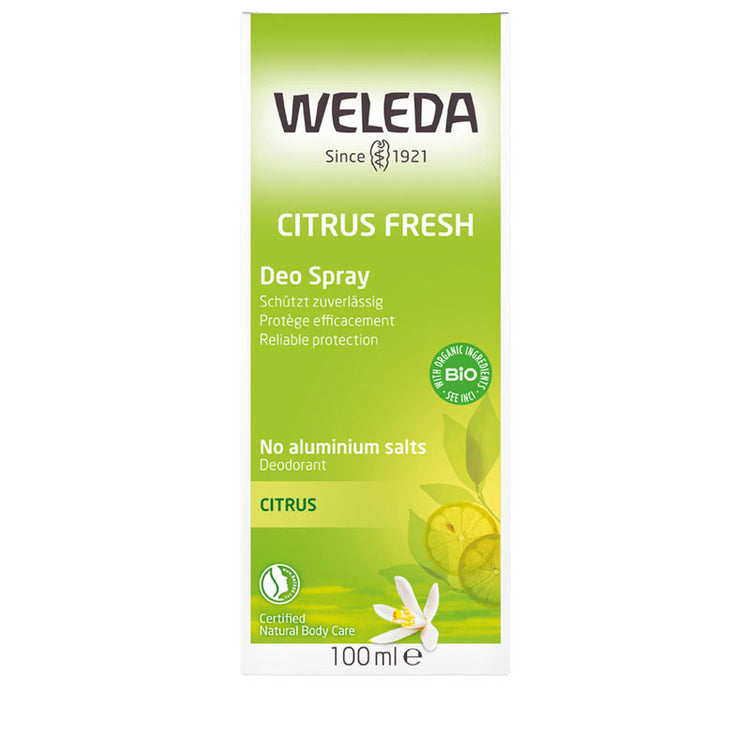 Weleda Organic Deo Spray Citrus Fresh 100ml
