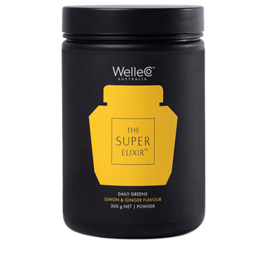 WelleCo Super Elixir Lemon and Ginger 300g Refill